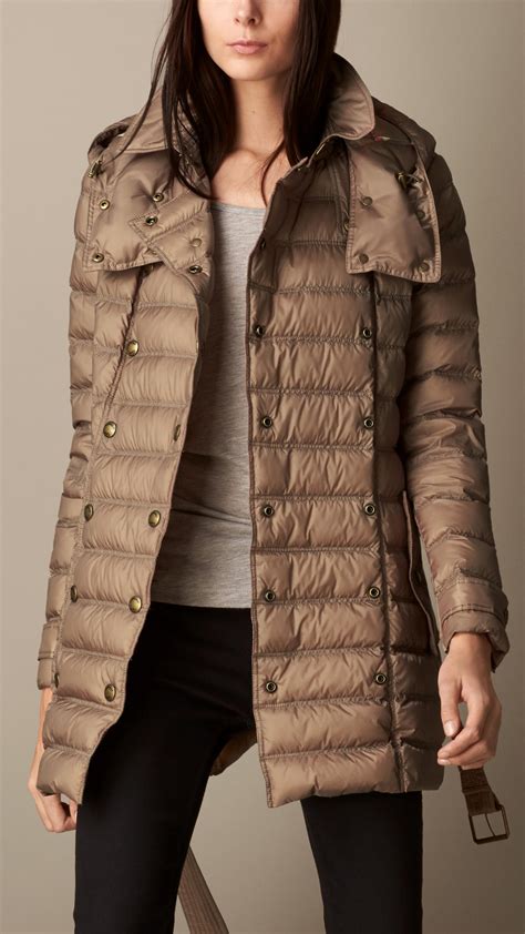 puffer burberry coat women|Burberry jacket women overcoat.